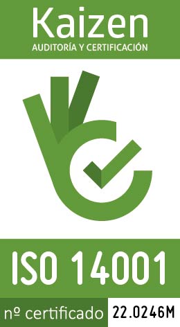 CERTIFICADO MEDIOAMBIENTAL. KAIZEN 14001