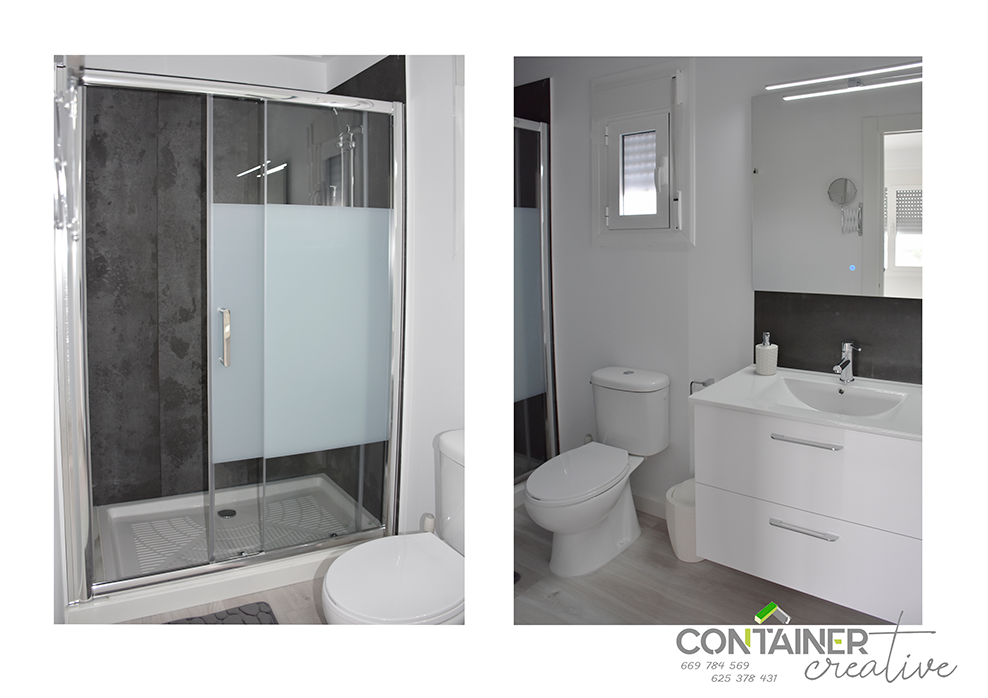 baño casa container